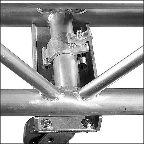 Mega-Truss Dolly, Inside Couplers